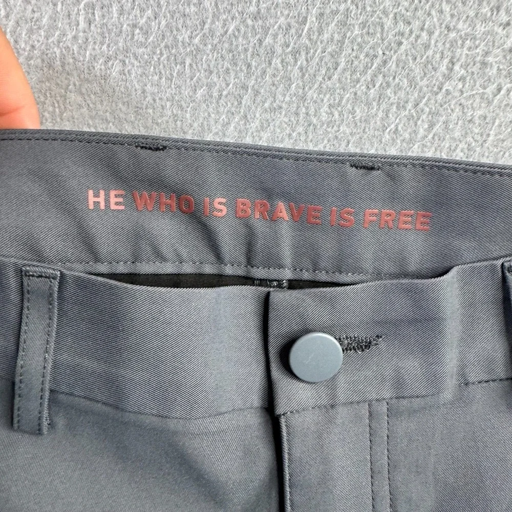 Marcus Pierce Pants Mens 31x30 (Fits 31x29) Renegade Gray Performance Chino